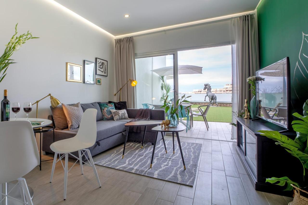 Ocean Garden Suite 10 Con Jardin Privado Costa Adeje  Esterno foto